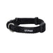 Li'l Pals Adjustable Dog Collar with Glitter Overlay - Black Sparkles Petite X-Small - 3/8" x 6"-8" 