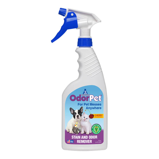 OdorPet Carpet and Floor Stain Remover with Sprayer  16 oz - Black Cherry 16 oz 