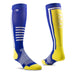 AriatTEK Slimline Performance Socks - Blue/ Yellow  