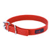 Ultrahund Play Regular Dog Collar 1" Wide, Fits 22" to 26" (Red) - RedLeather-like