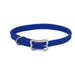 Sunburst Dog Collar with Bone Buckle - Blue X-Small - 3/8" x 10" 