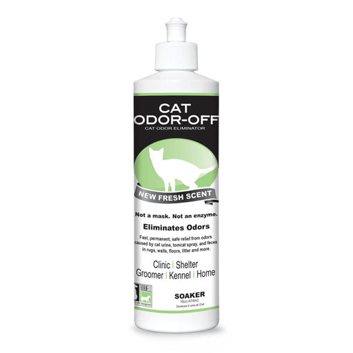 Cat Odor-Off RTU Fresh Scent 16oz - Clear Fresh  clean linen 16 oz