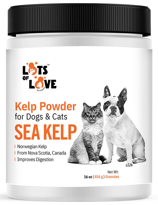 Lots of Love Sea Kelp Granular for Dogs and Cats - 16 oz  