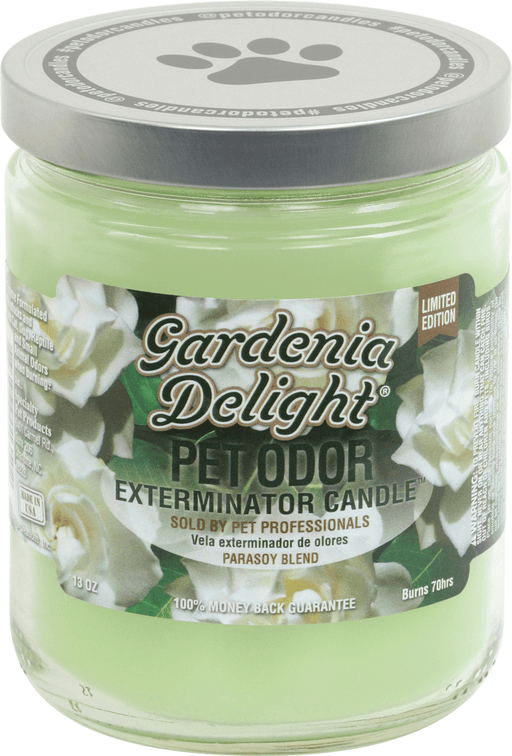 Pet Odor Exterminator Candle, Gardenia Delight, 13oz -   