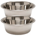 ss-hvy-wgt-bowl-1-2-pint-78010 - 5 Quart Stainless Steel Bowl, 2 Pack