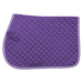 Quilted Event Saddle Pad - Purple  