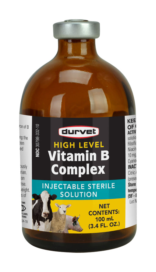 High Level Vitamin B Complex, 100 mL - 100 ml Bottle 