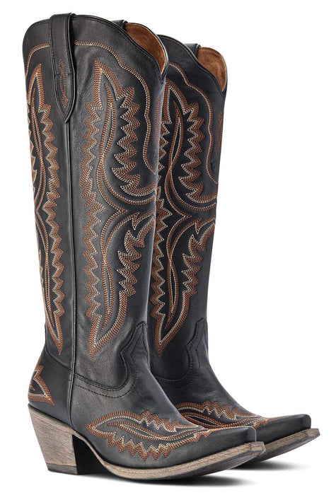 Ariat Women's Casanova Western Boot, Brooklyn Black - 11  