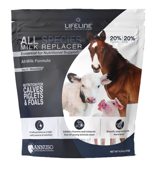 LIFELINE All-Species 20:20 Milk Replacer - 10 lb natural herbal natural herbal aroma