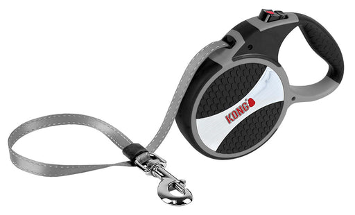 KONG Explore Retractable Leash - Gray  