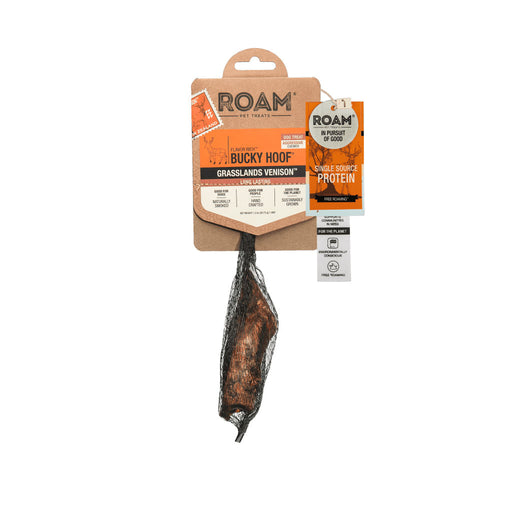 Roam Dog Treats Bucky Hoof - See product for detailsVenison