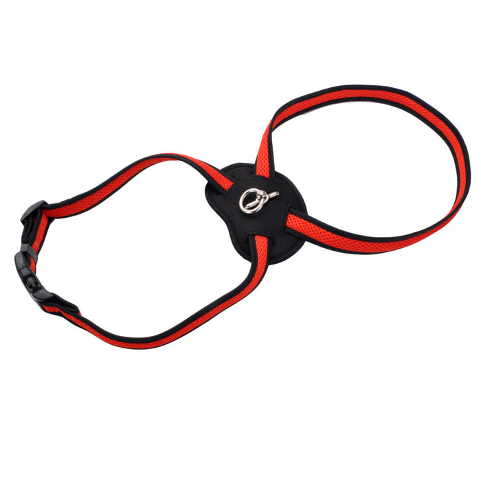 Size Right Mesh Dog Harness - Red Small - 3/4" x 18"-24" 