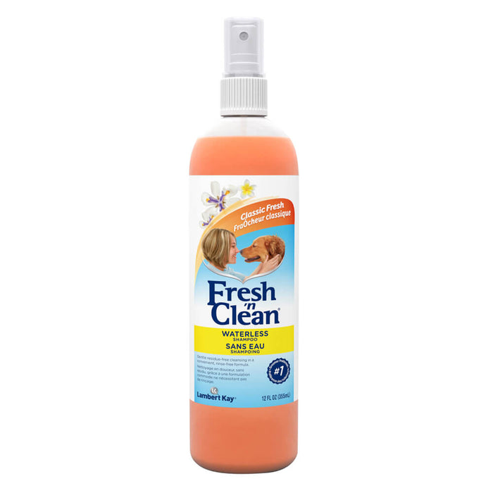 Fresh 'n Clean Waterless Shampoo, Classic Fresh Scent, 12 oz - OrangeClassic Fresh12oz