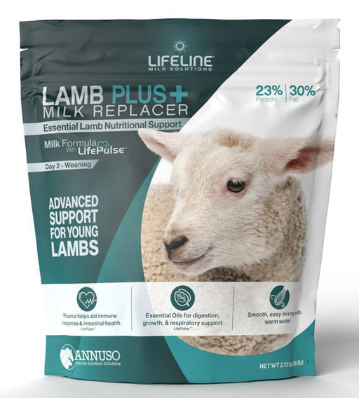 LIFELINE Lamb Plus 23:30 Milk Replacer - 6 lb natural herbal natural herbal aroma