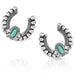 Lucky Roads Turquoise Earrings -   