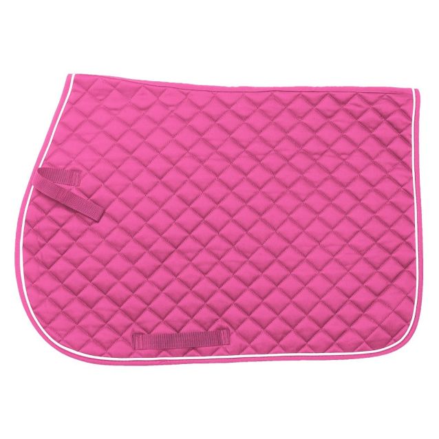 Quilted Event Saddle Pad - Pink  