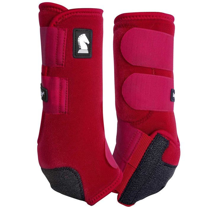 Classic Equine Legacy 2 Hind Boots - Crimson Medium Crimson