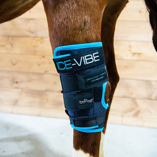 Ice-Vibe Hock Wrap, Black/Aqua - Black Full 