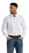 Ariat Men's Solid Twill Classic Fit Shirt - White SML 