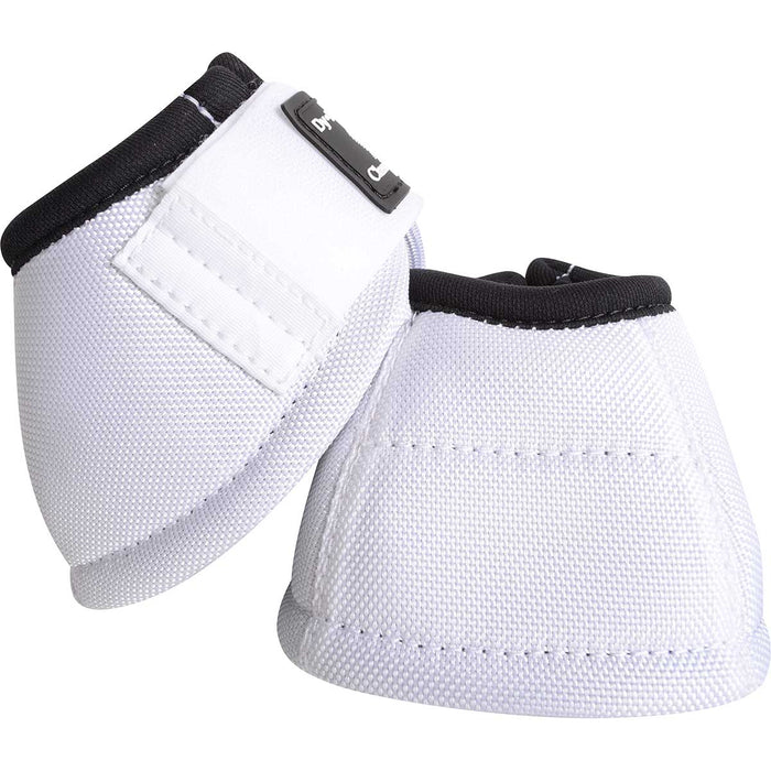 Classic Equine Dy-No Turn Bell Boots - White XLarge White