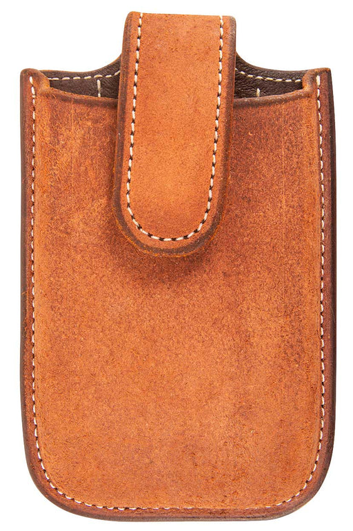 Martin Saddlery Smart Phone Holder - Chestnut Roughout  