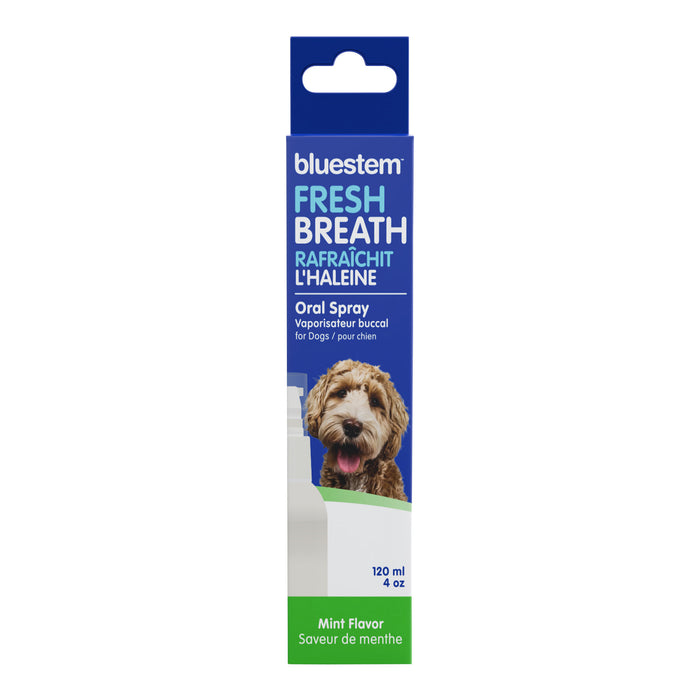 bluestem Oral Dog Spray Mint 4 fl oz - MintBottle4 oz