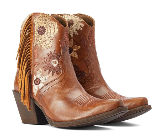 Ariat Women's Florence Western Boot, Tangled Tan - 10  