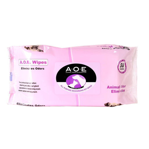 A.O.E All Purpose Deodorizing Pet Wipes  80 ct -   