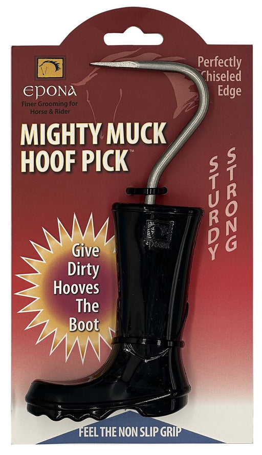 Epona Mighty Muck Hoof Pick - Black  