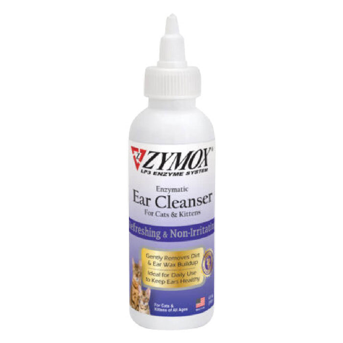 Zymox Cat/Kitten Ear Cleanser 4oz -   