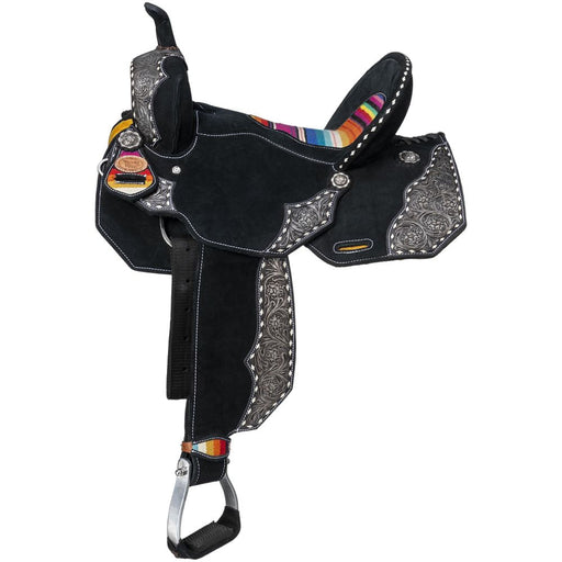 Royal King Pecos Saddle - Black 15 in 