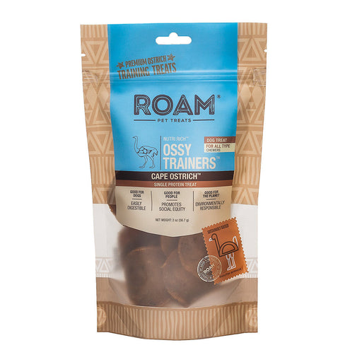 Roam Dog Treats Ossy Chips, 2 oz - See product for detailsOstrich2oz