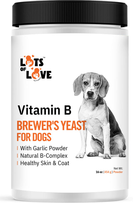 Lots of Love Brewer's Yeast/Garlic Powder - 16 oz  