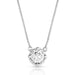 On the Edge Crystal Necklace -   