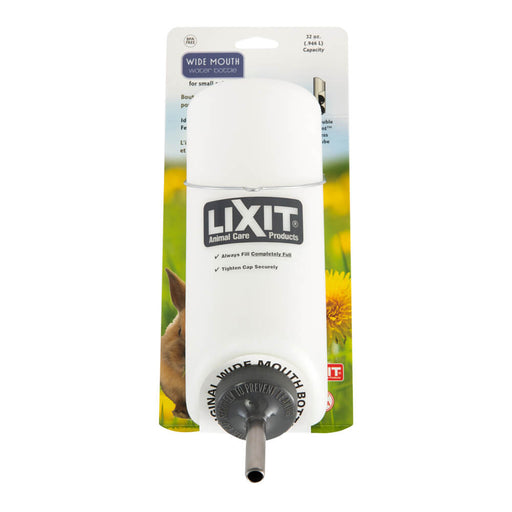 Lixit Plastic Wide Mouth Bottle - 32 oz