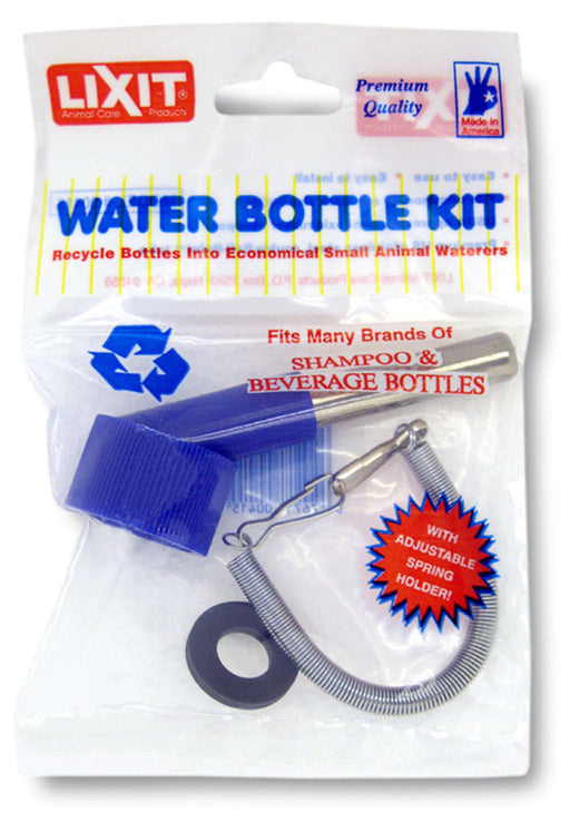 Water Bottle Kit with Spring - Blue