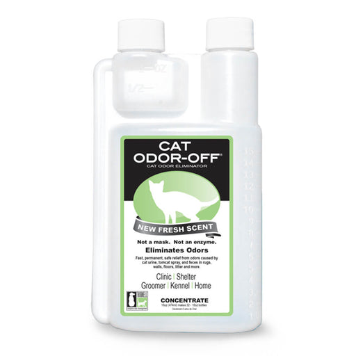 Cat Odor-Off Concentrate Fresh Scent 16oz - Clear Fresh  clean linen 16 oz