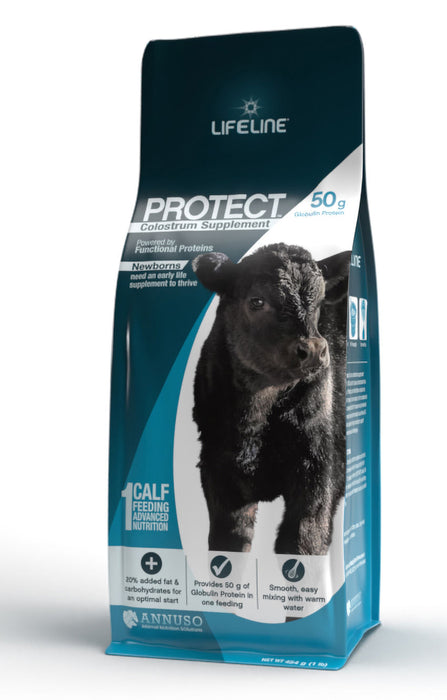 LIFELINE Protect 50g Colostrum Supplement - Vanilla pouch 1.0 lb