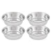 ss-hvy-wgt-bowl-1-2-pint-78010 - 1 Pint Heavyweight Stainless Steel Bowl, 4 Pack