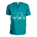 Dog is Good Scrub Top, Welcome Diversity - Teal XS 