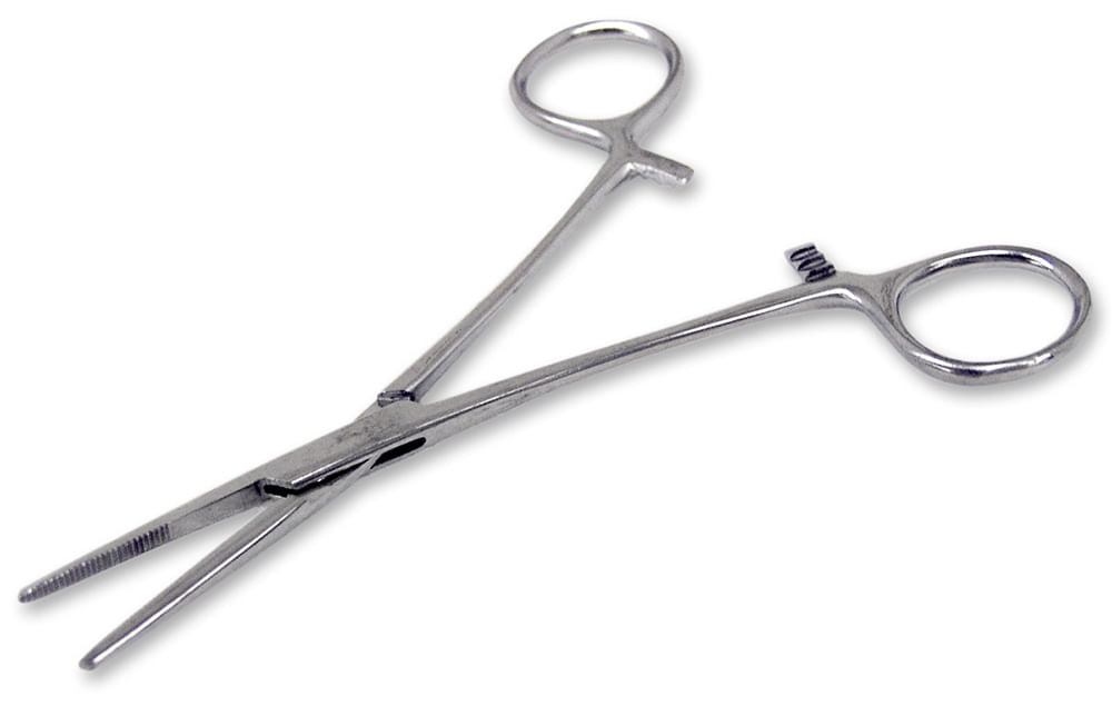 Kelly Forceps Straight  5 1/2" - Silver5.5"