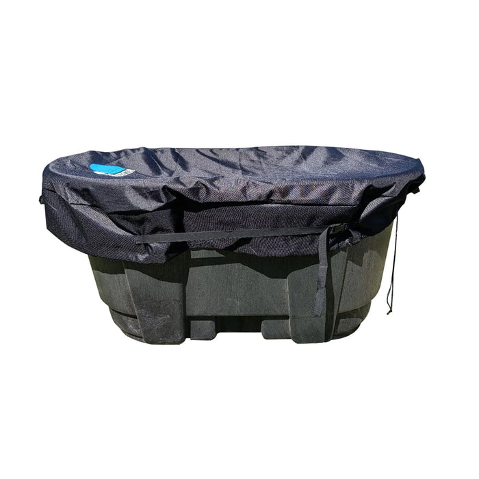 Oval Stock Tank Cover, Waterproof, Rip Proof, Tough Keeps Tanks Clean - 150 gallon  