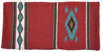 Diamond R Double Weave Saddle Blanket - Red  