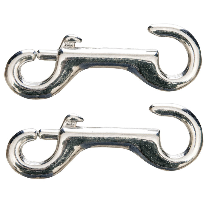 Jeffers Zinc-Plated Open End Snap, 4', 2 pk - 