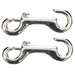Jeffers Zinc-Plated Open End Snap, 4', 2 pk - 