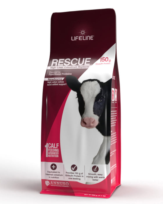 LIFELINE Rescue 150g High Level Colostrum Replacer - Vanilla pouch 150g