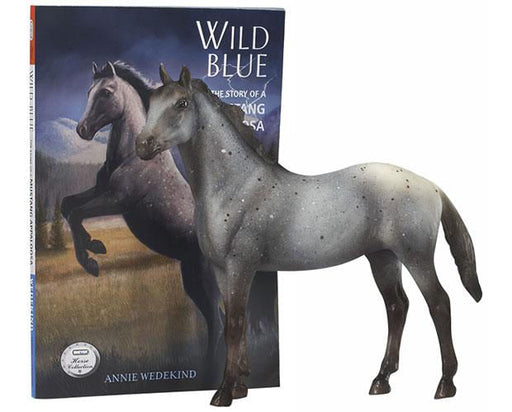 Wild Blue Horse & Book Set - Multi  