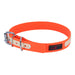 Ultrahund Play Glow Dog Collar, 1" Wide, 18" Long, Fits 16" to 20" - Orange