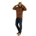 Ariat Mens Logo Hoodie - Chestnut HeatherXL