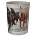 Running Horse Wastebasket - Multi  